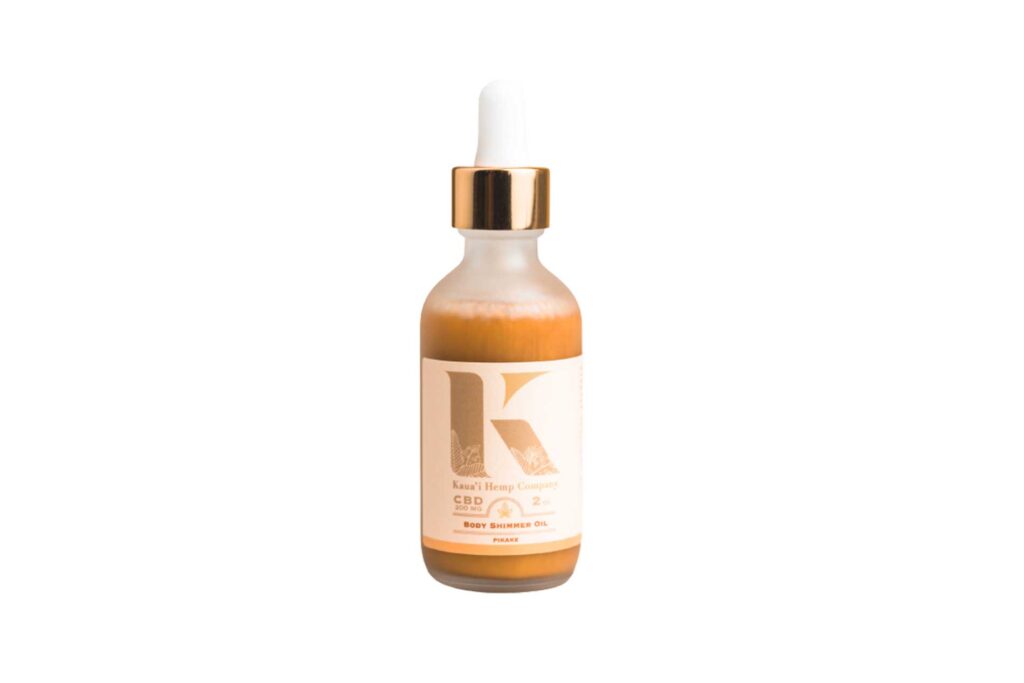 CBD Body Shimmer Oil - Kauai Hemp Company